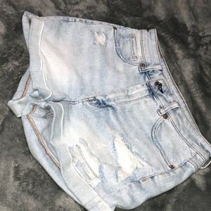 American Eagle Light Blue Shorts
